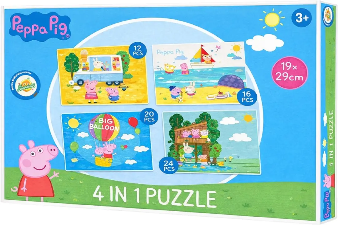 Peppa Pig Kinderpuzzel 24 Stuks