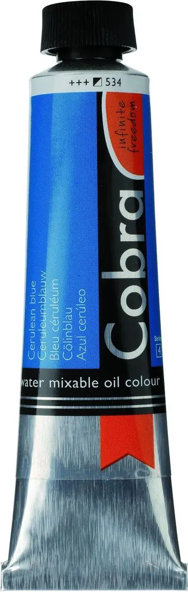 Cobra Artitst Olieverf #534 Ceruleumblauw 40ml