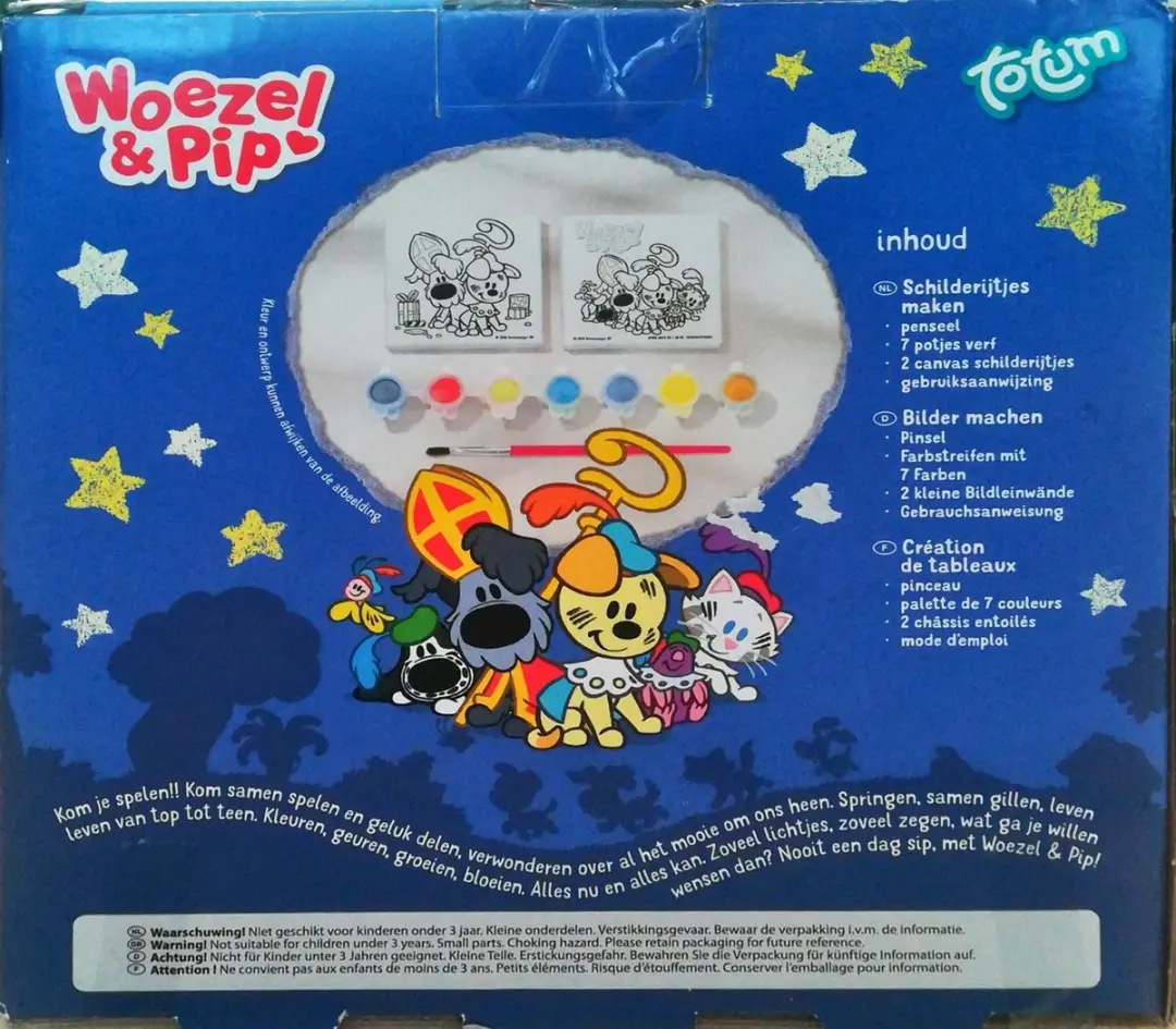 Woezel & Pip Sinterklaas Knutselpakket - Multicolor