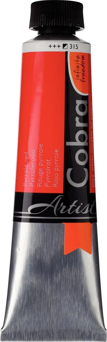 Cobra Artitst Olieverf Pyrrolerood 40ml