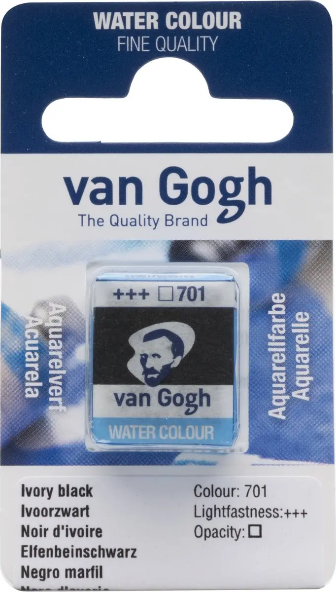 Van Gogh Aquarelverf Ivoorzwart