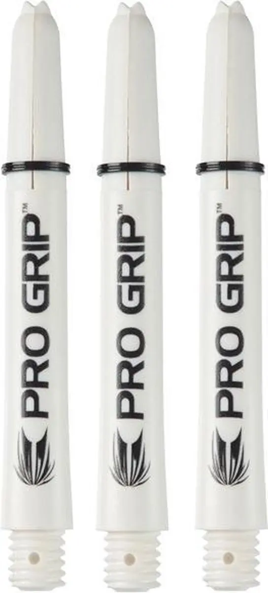 Target Pro Grip Shaft Wit - 3 Stuks