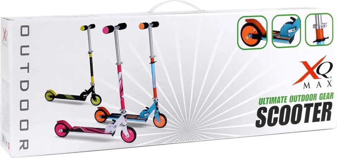 XQMax Opvouwbare Kinder Step Roze/Wit - Lichtgewicht