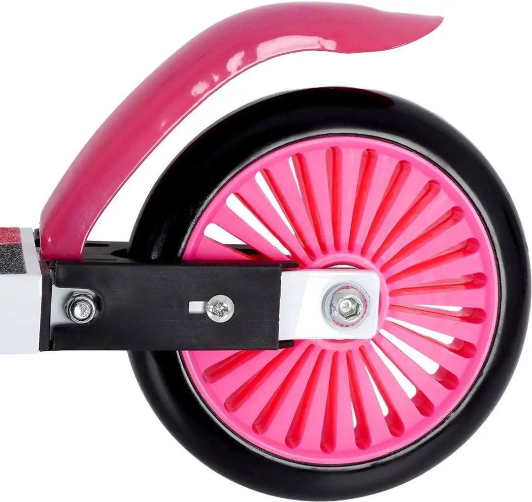 XQMax Opvouwbare Kinder Step Roze/Wit - Lichtgewicht - afbeelding 6 van 6