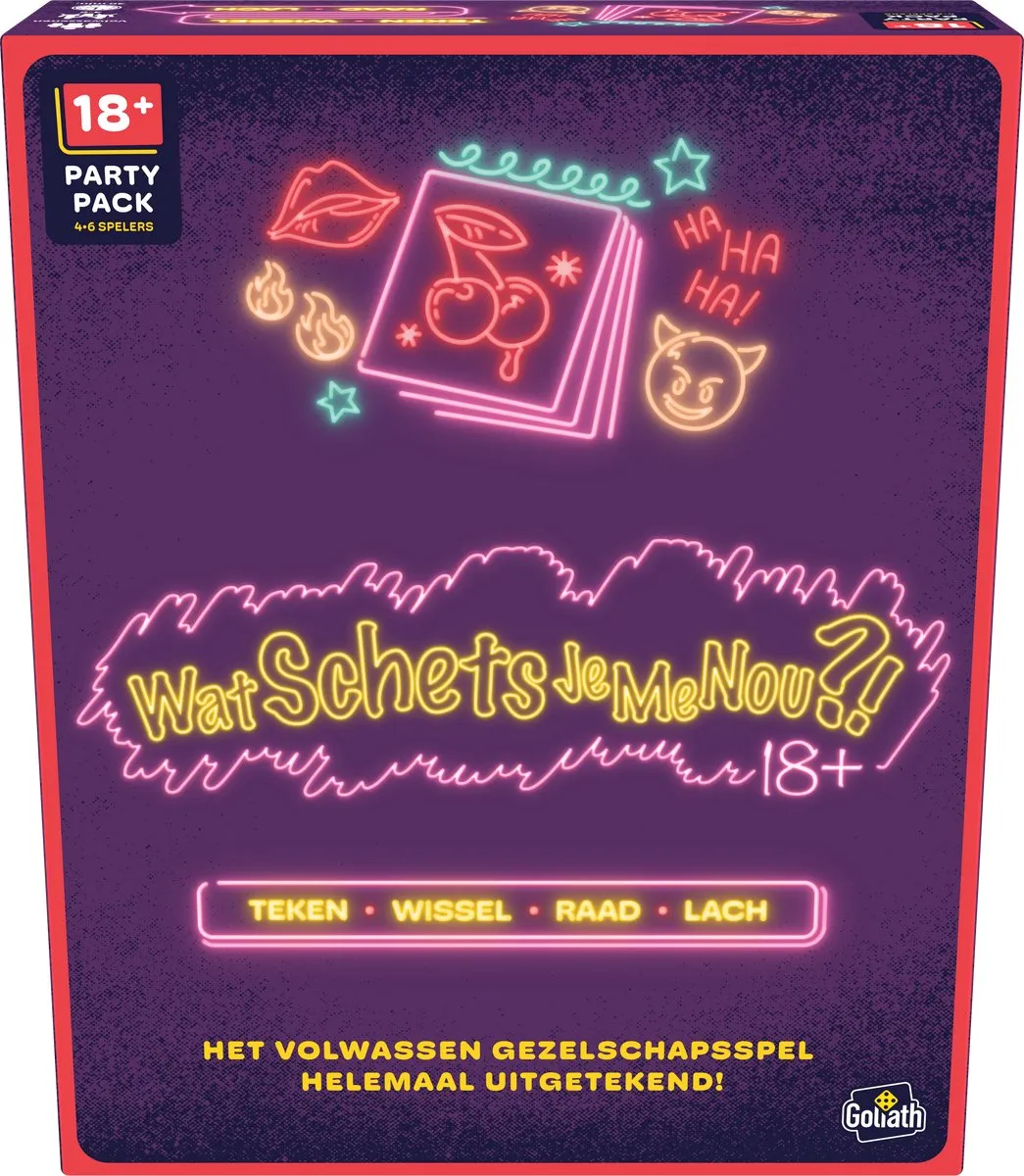 Goliath Wat Schets Je Nou 18+ Tekenspel