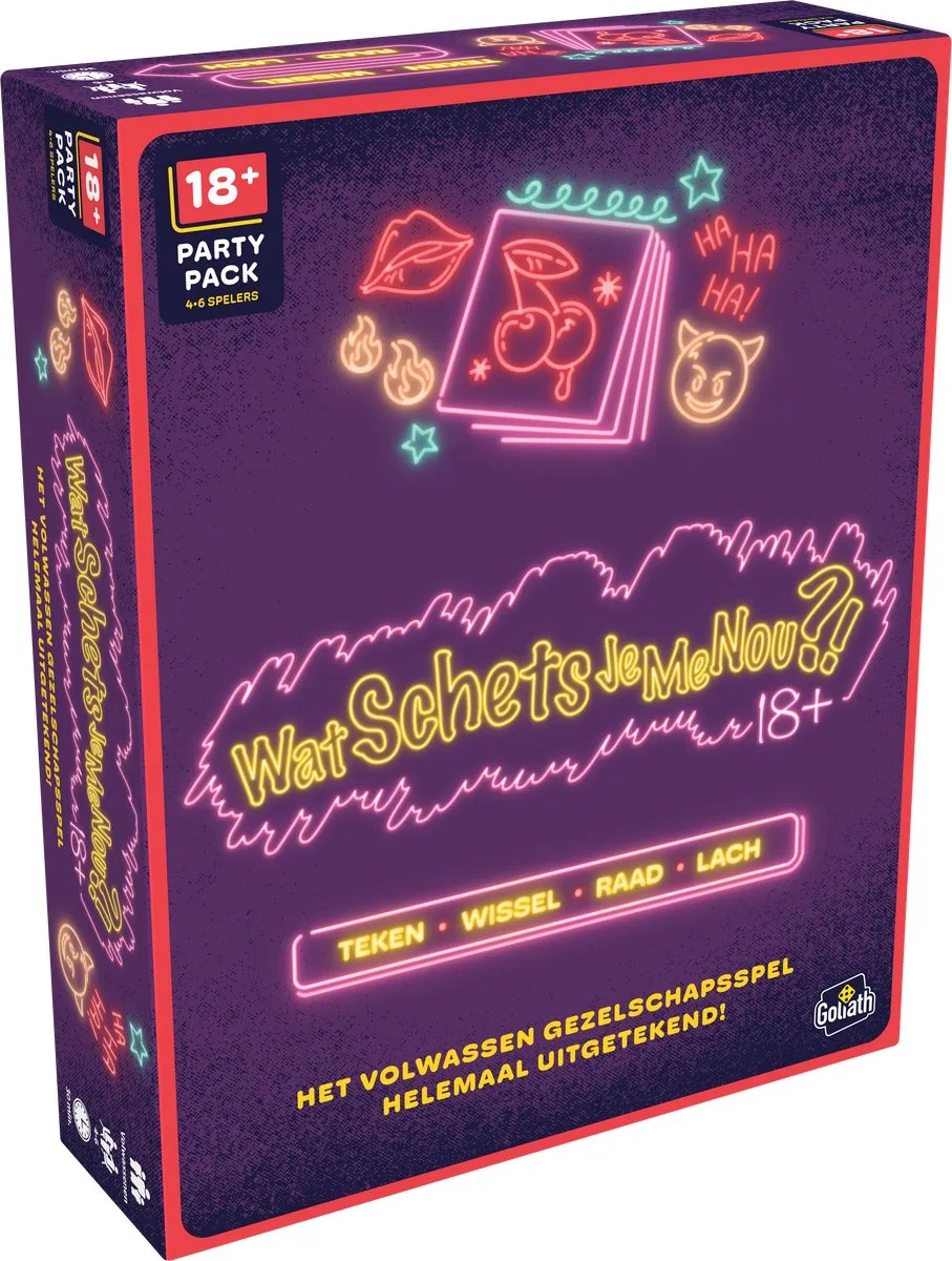 Goliath Wat Schets Je Nou 18+ Tekenspel - 6 Spelers