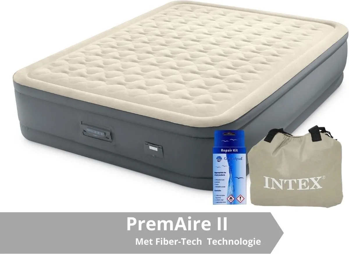 Intex PremAire II Luchtbed 2 Persoons