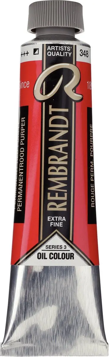 Rembrandt Olieverf Tube 40ml Permanentrood Purper 348