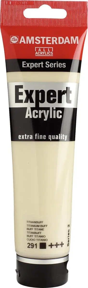 Amsterdam Acrylverf Expert Titaanbuff Donker 150ml