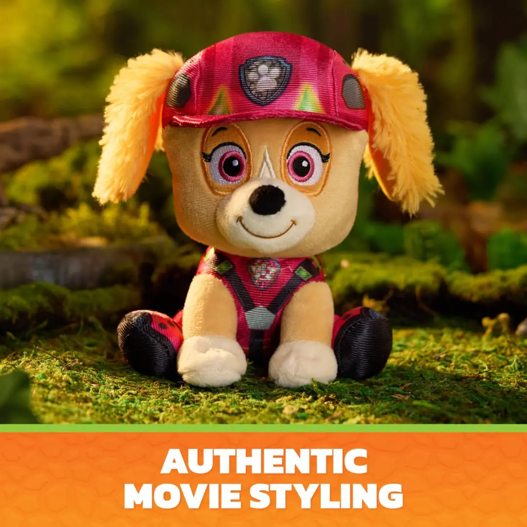 PAW Patrol Skye Dino Movie Knuffel 15,2cm - Meerkleurig