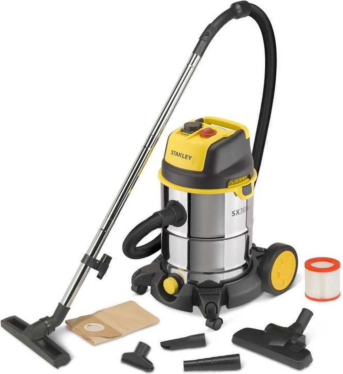 Stanley SXVC30XTDE Nat- en Droogzuiger 30L