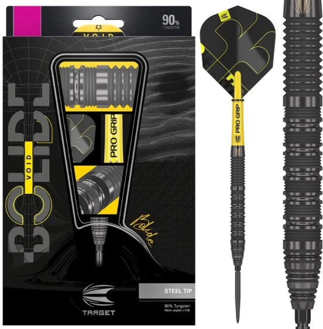 Target Darts Bolide Void Steel Tip 22G - 3 Stuks
