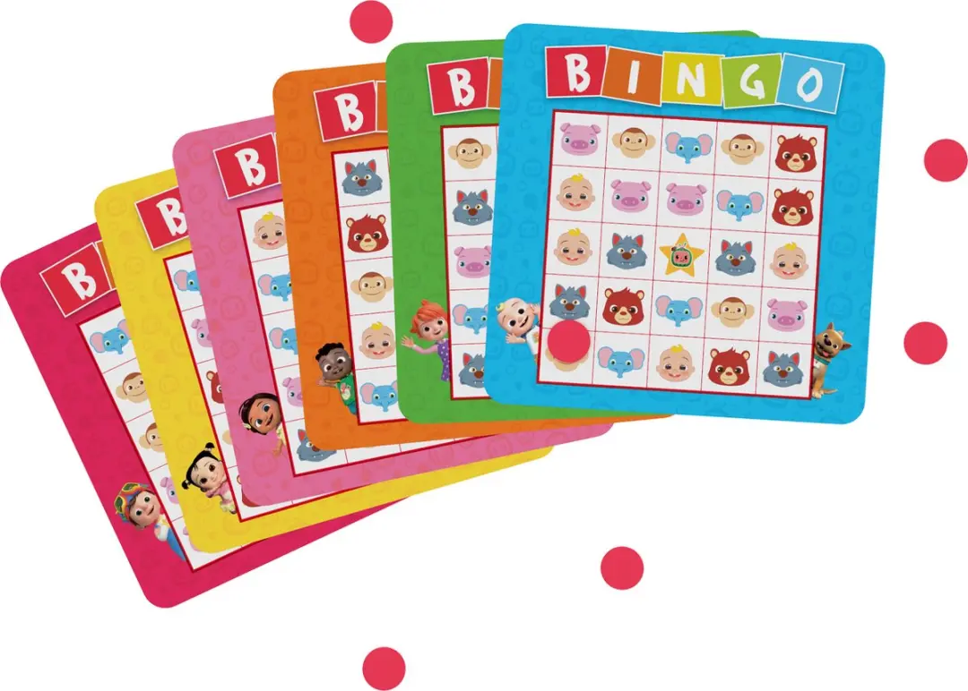 Goliath CoComelon Bingo - Grote Dobbelstenen - 6 Spelers