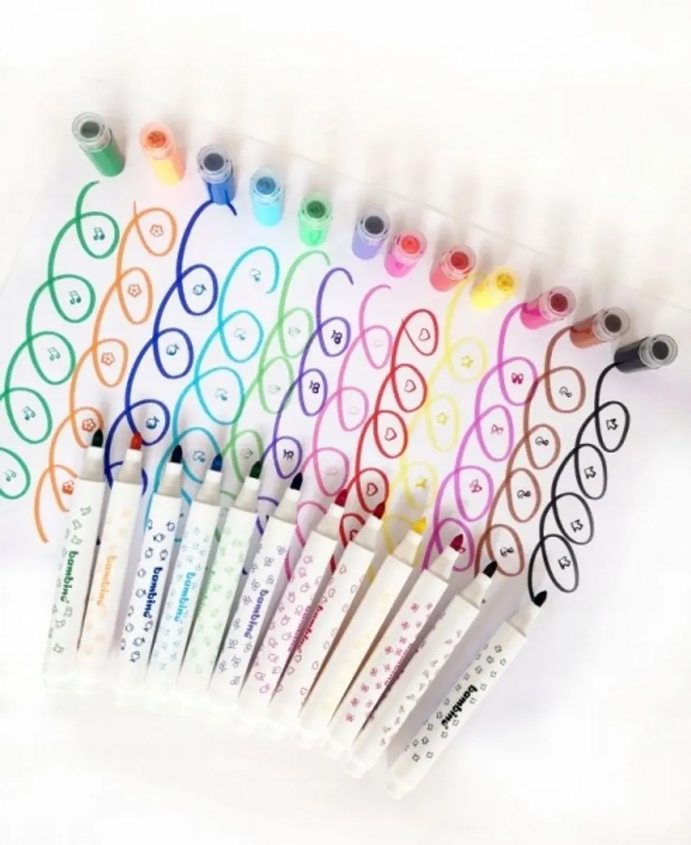 Bambino Stempel Markers 12 Stuks