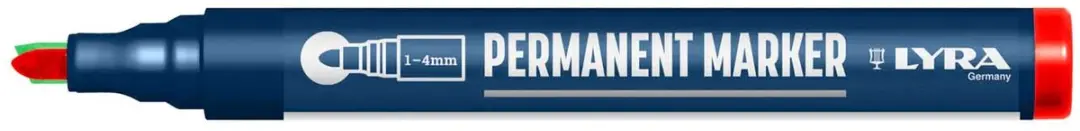 Lyra Mark + Sign Merkstift 4020017 - Rood