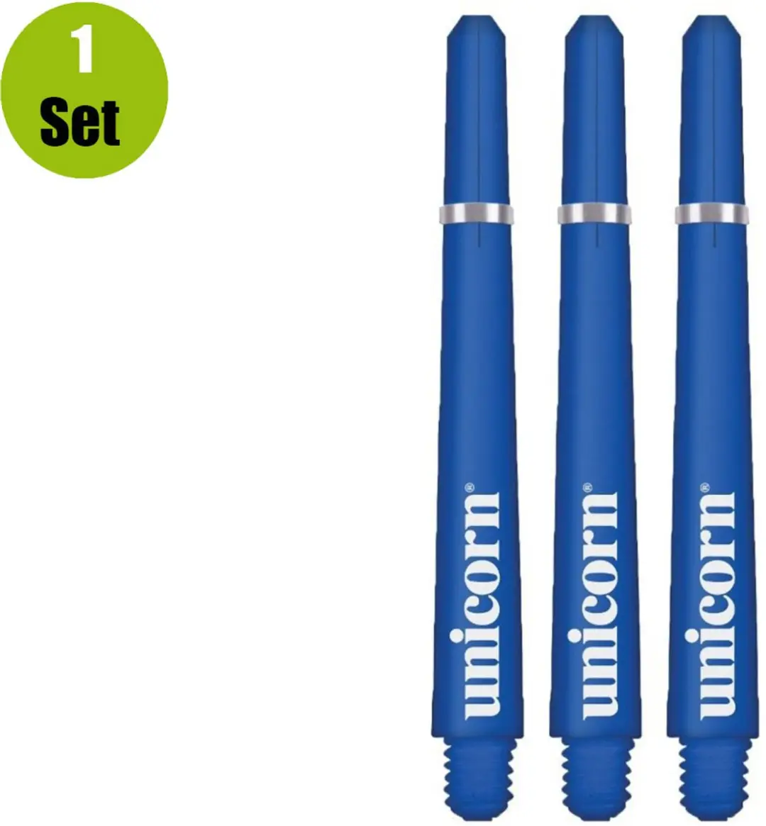 Unicorn Gripper 4 Dart Shafts Blauw - 3 Stuks