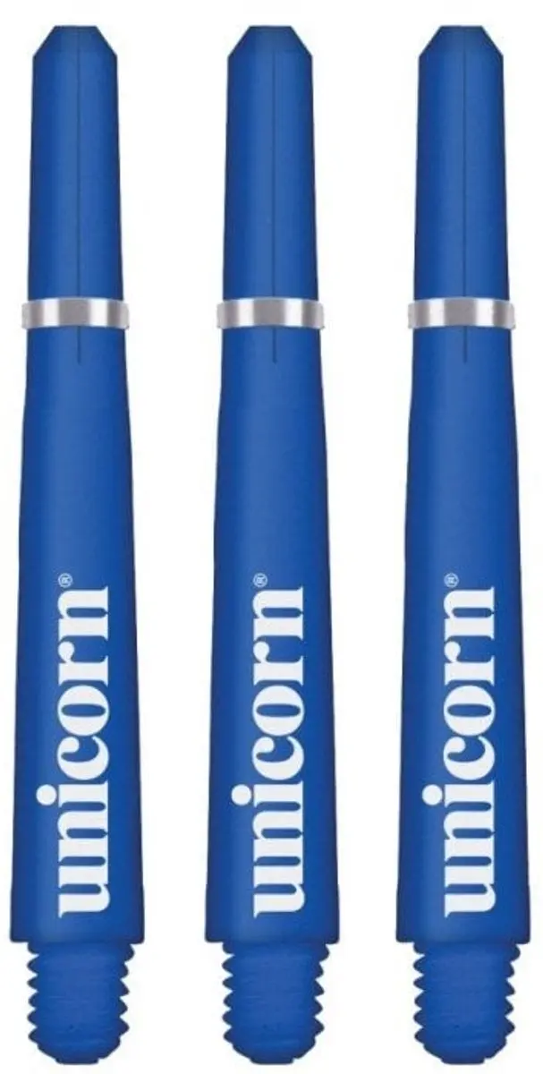 Unicorn Gripper 4 Dart Shafts Blauw - 3 Stuks