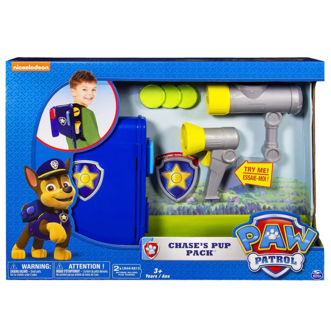 Spin Master Paw Patrol Rugzak Chase - 6026266 - Meerkleurig