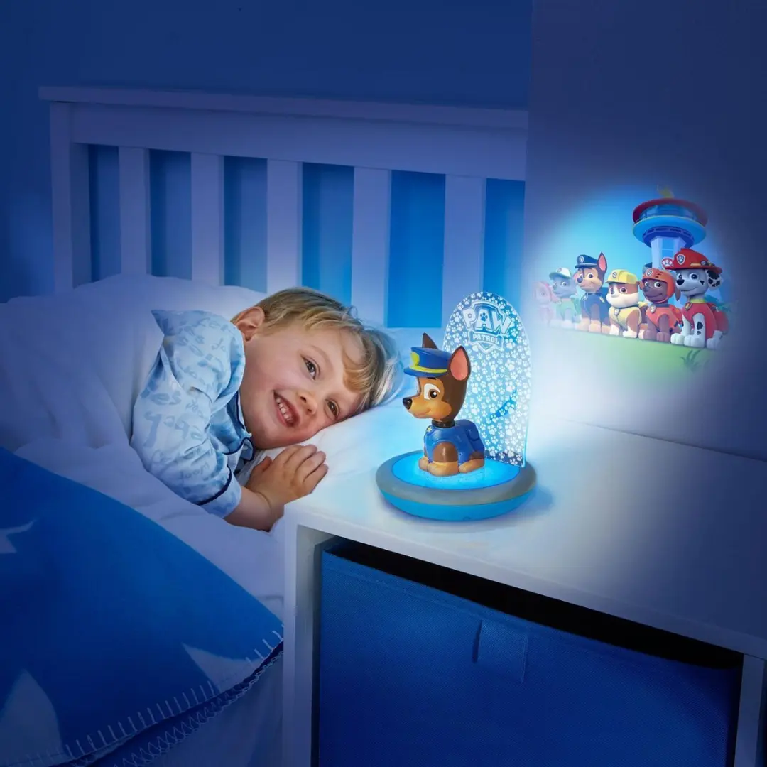 PAW Patrol Nachtlamp Chase - Blauw