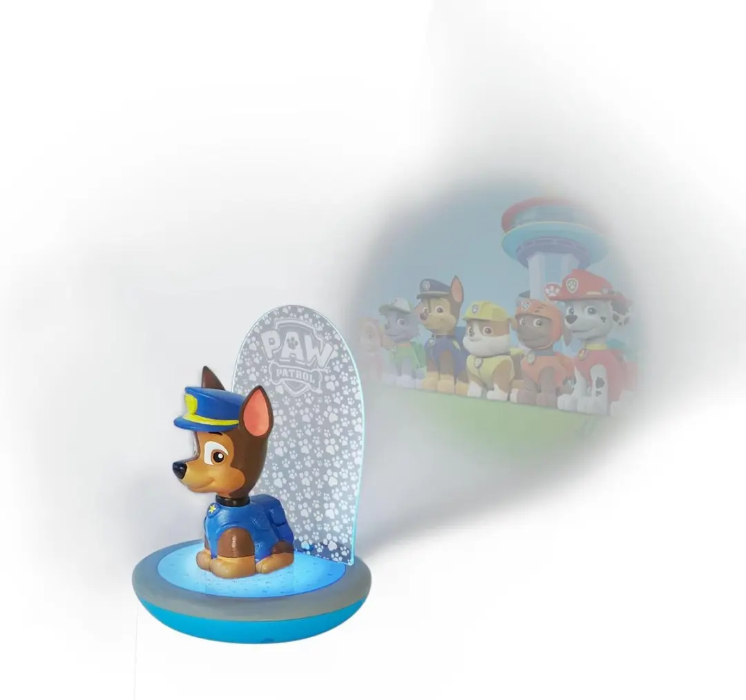 PAW Patrol Nachtlamp Chase - Blauw