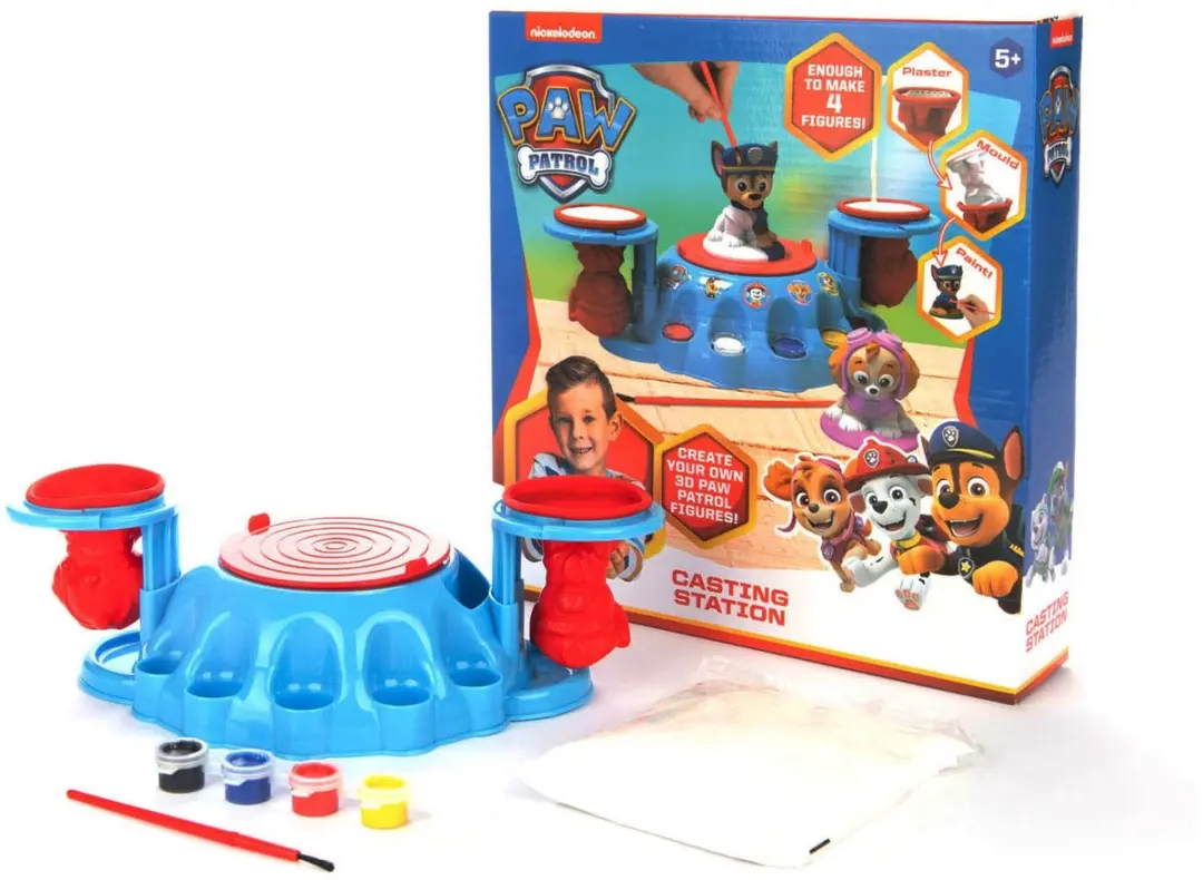 PAW Patrol Gips Figuren Maken Set - Blauw