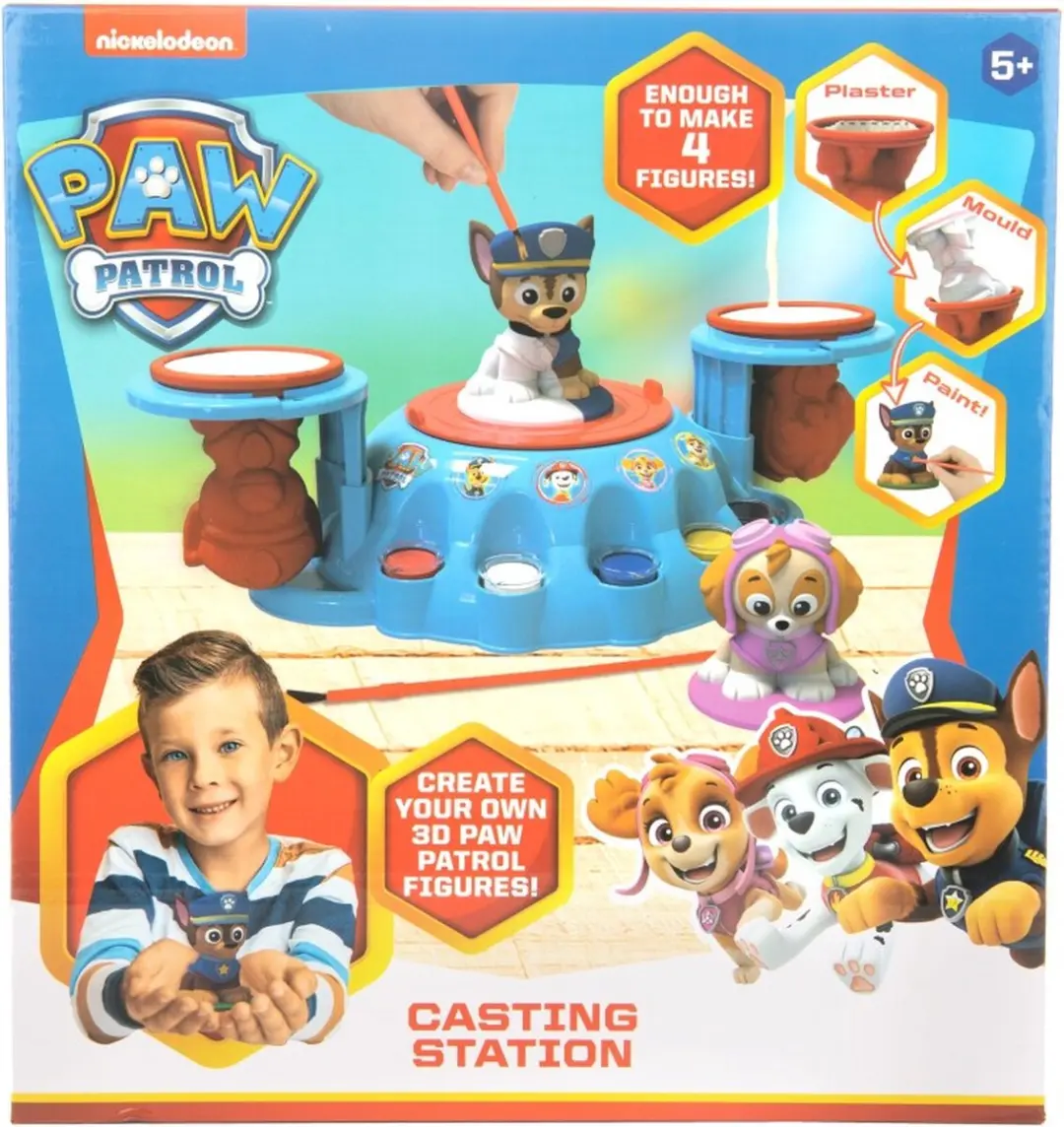 PAW Patrol Gips Figuren Maken Set - Blauw