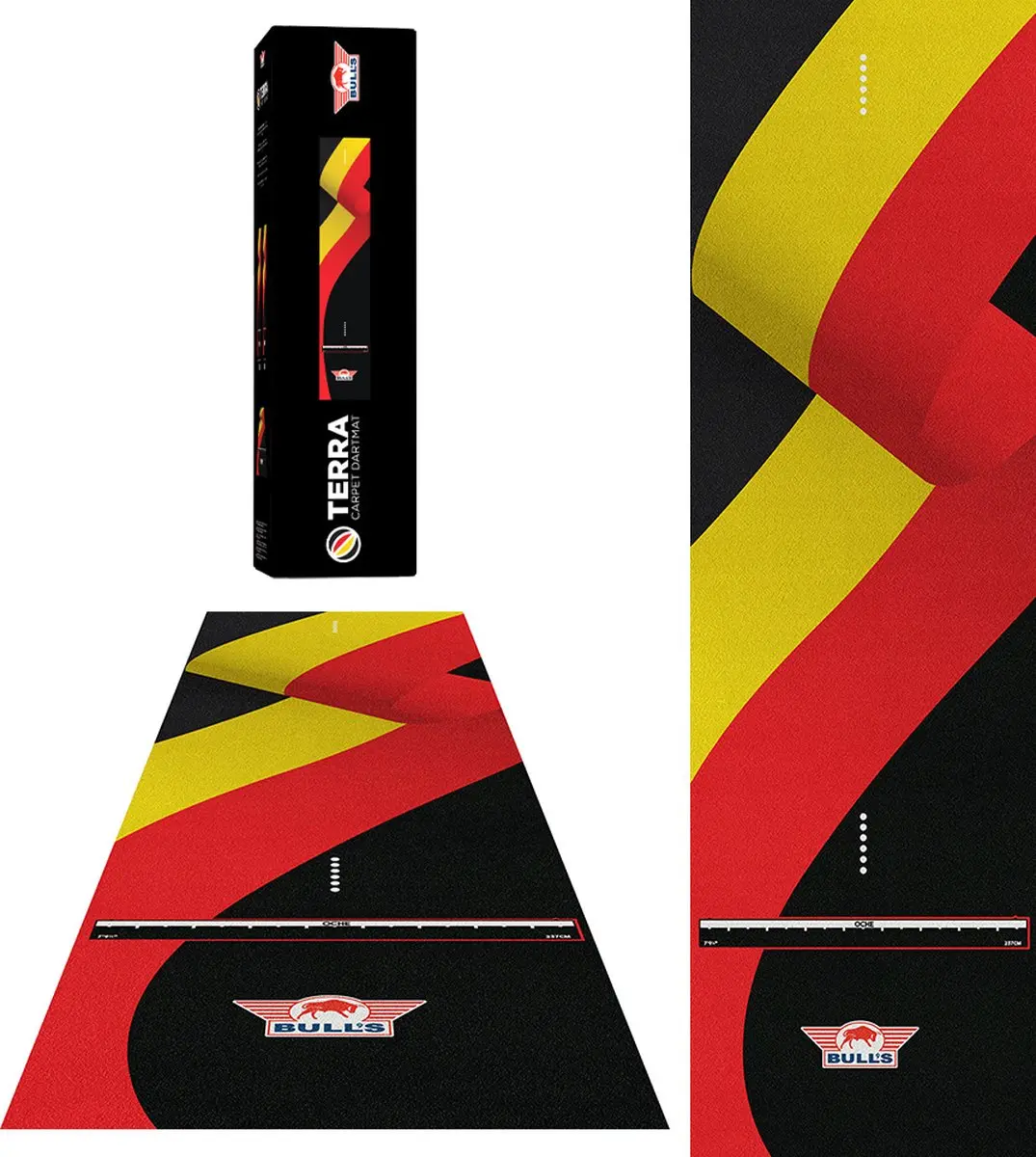 Bull's Terra Carpet Dartmat 300x90cm