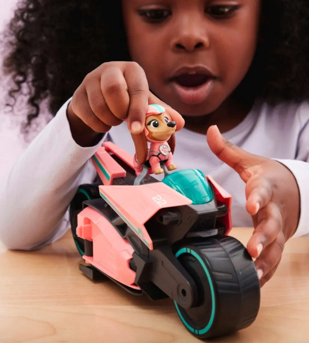 PAW Patrol Reddingsmotor met Liberty en 3 Junior Patrollers - Speelgoedset