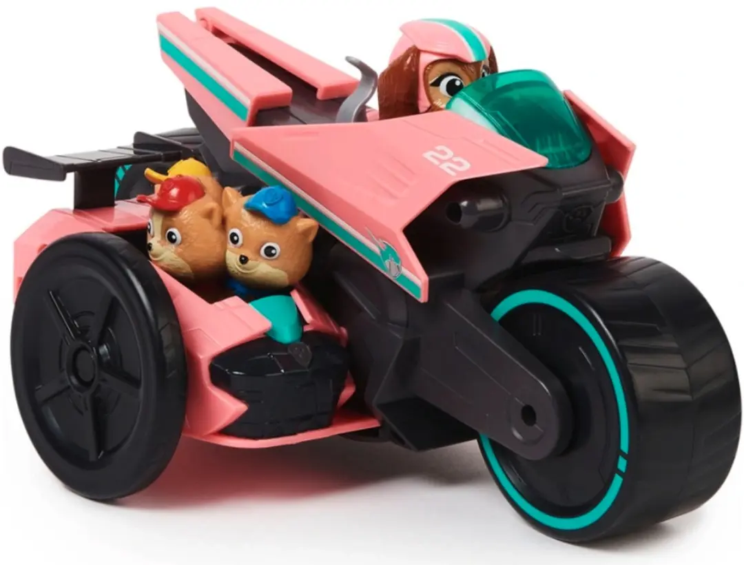 PAW Patrol Reddingsmotor met Liberty en 3 Junior Patrollers - Speelgoedset