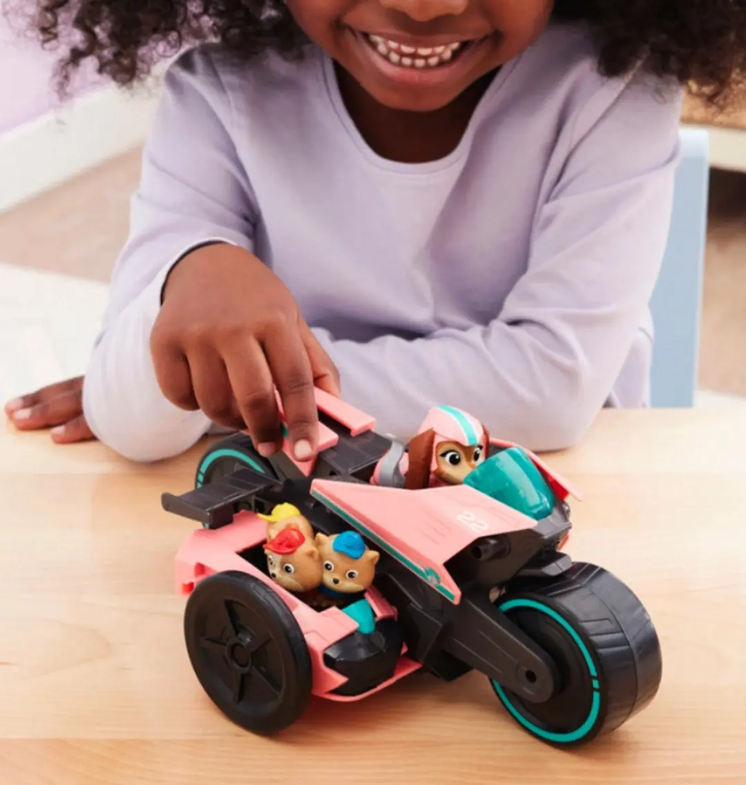PAW Patrol Reddingsmotor met Liberty en 3 Junior Patrollers - Speelgoedset - afbeelding 6 van 6