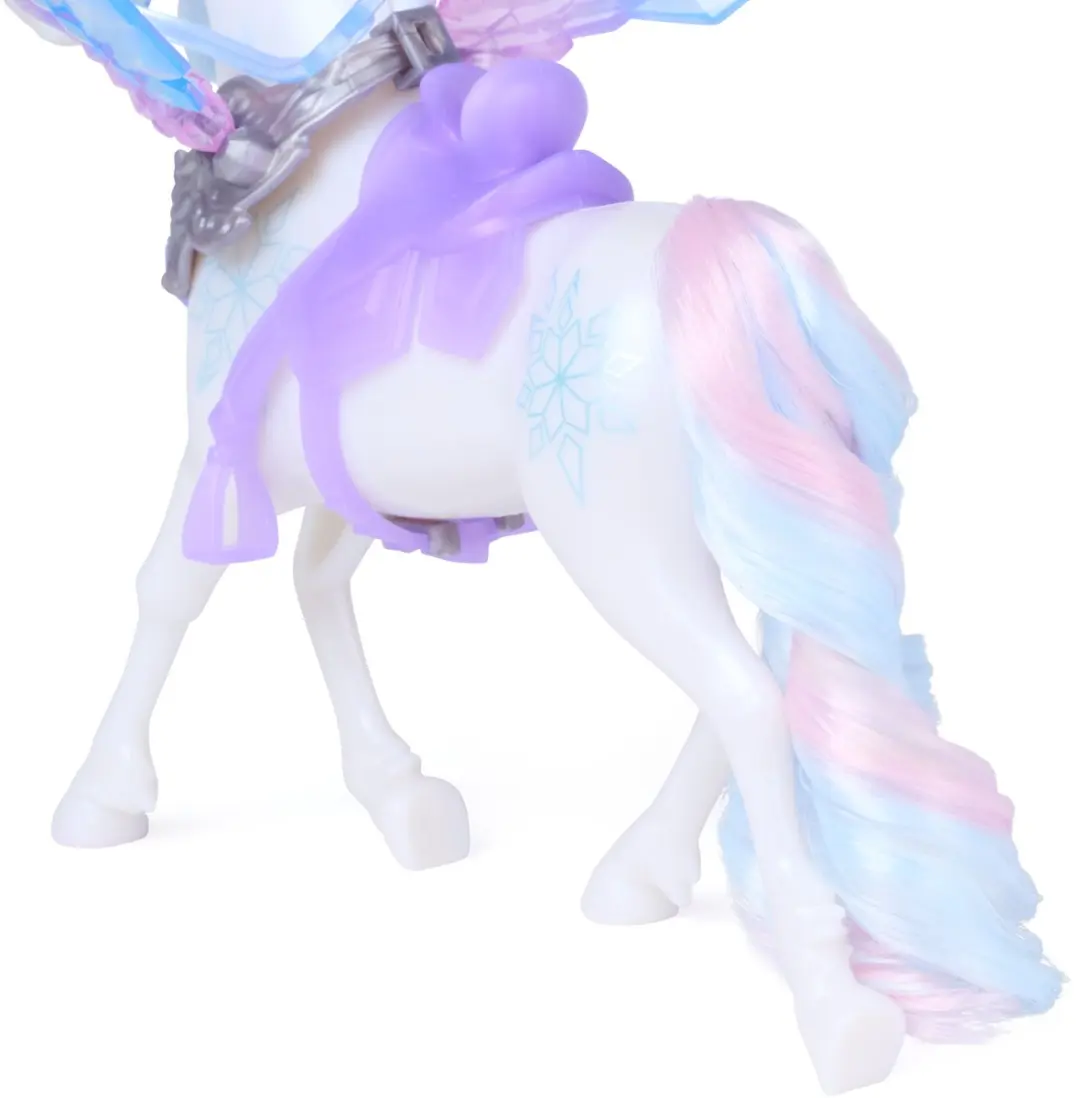 Unicorn Academy Layla & Glacier Meerkleurig Poppen - 11,4 cm & 12,7 cm - 4 Accessoires