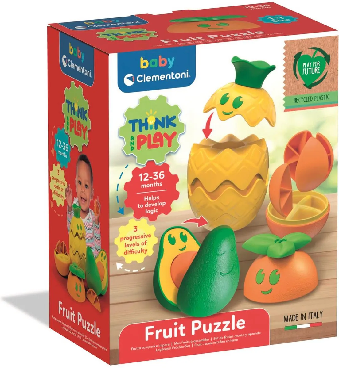 Clementoni Baby Fruit Puzzelset