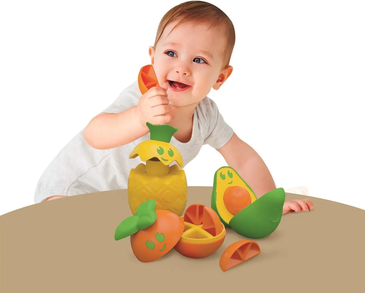 Clementoni Baby Fruit Puzzelset - Multikleur
