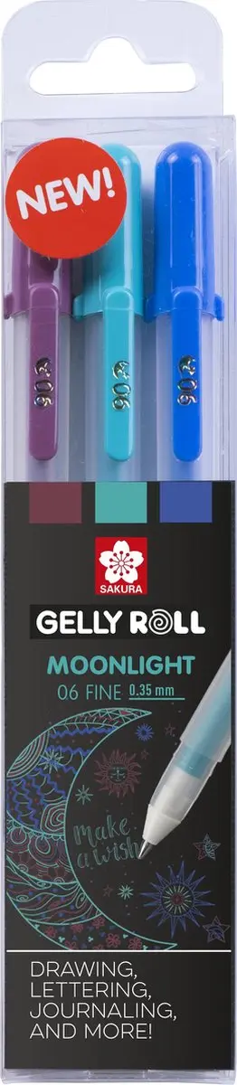Sakura Gelly Roll Moonlight 06 Galaxy
