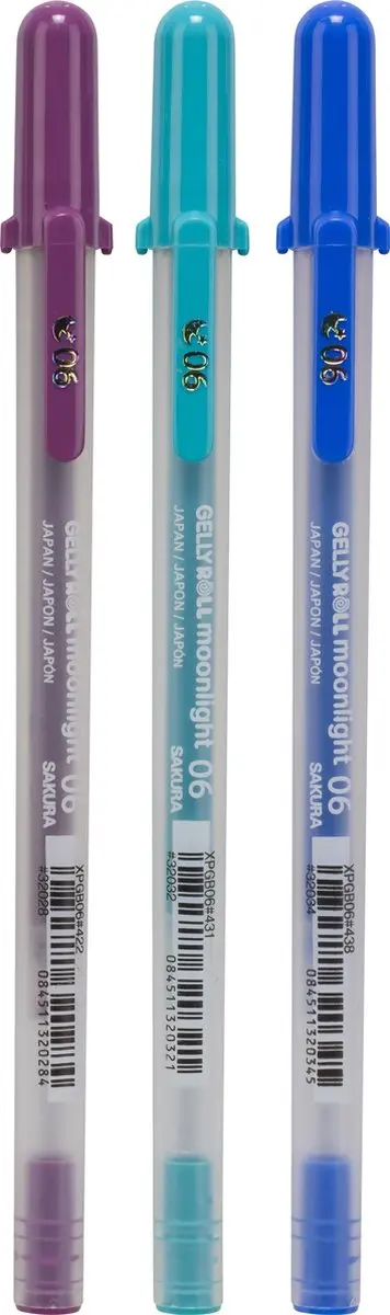 Sakura Gelly Roll Moonlight 06 Galaxy - 3 Stuks