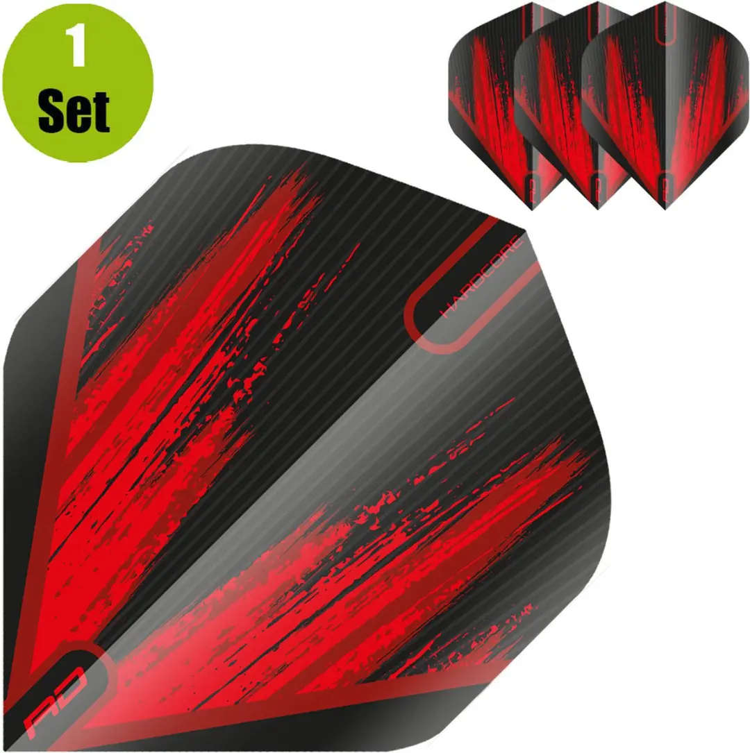 Red Dragon Hardcore Radical Dartflights TF6442