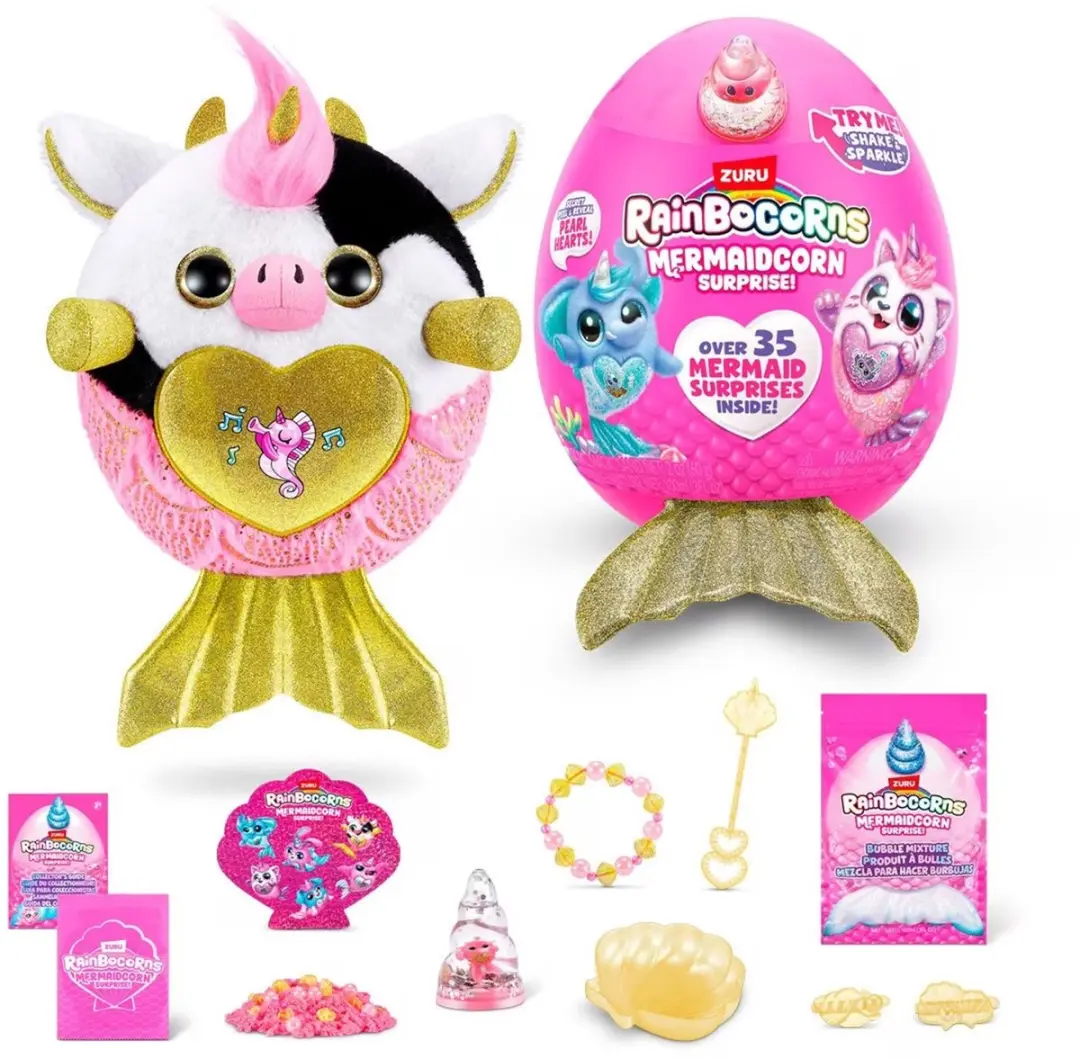 Zuru Rainbocorn Mermaidcorn Surprise - Blauw - afbeelding 6 van 6