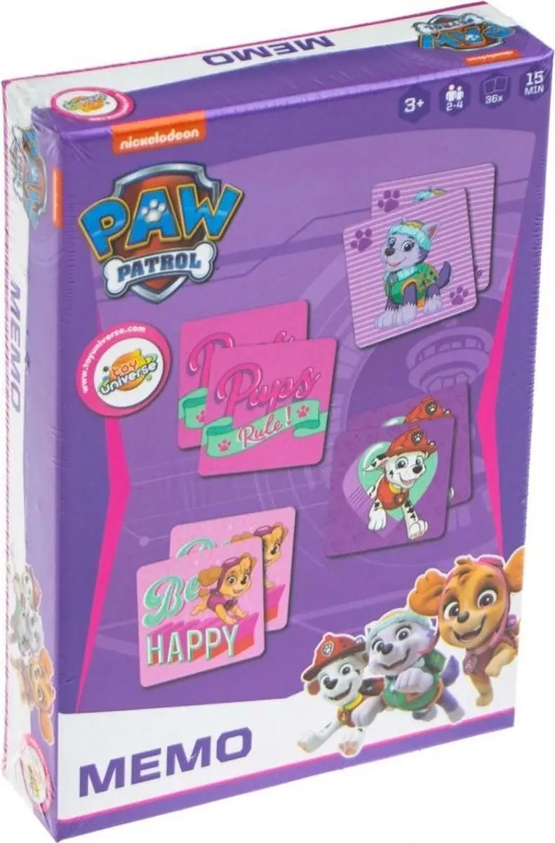 PAW Patrol Memo