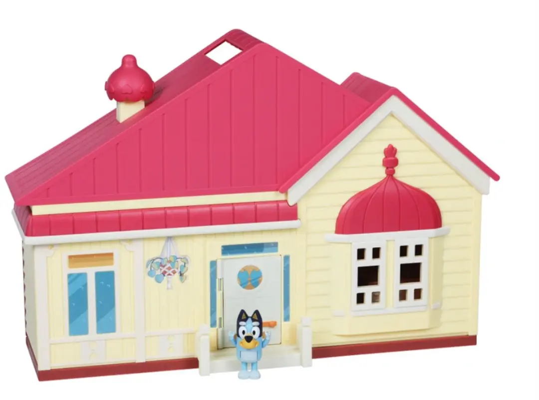 Moose Toys Bluey Speelhuis - 29x45cm - 1 Figuur + 12 Accessoires