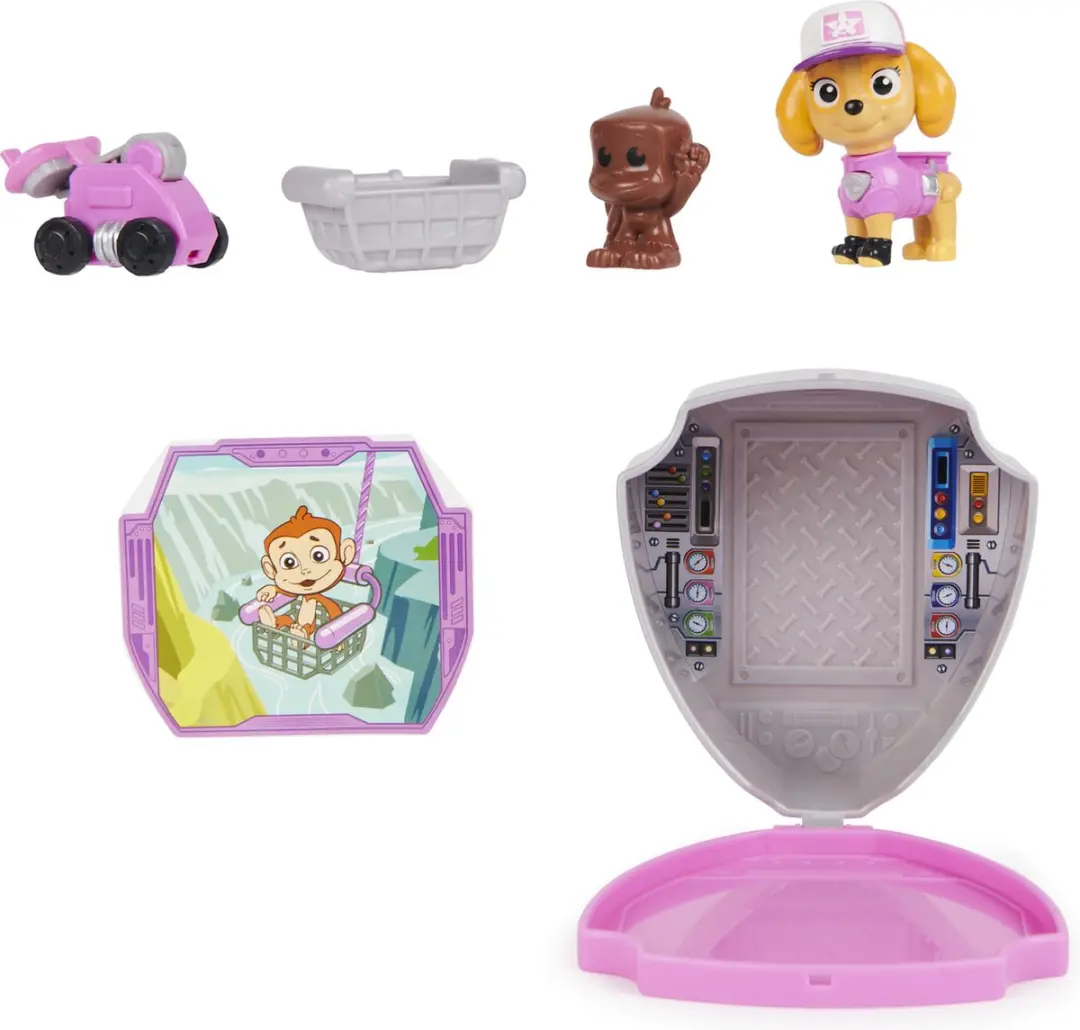 PAW Patrol Big Truck Pups Skye-actiefiguur met reddingsdrone 6065252