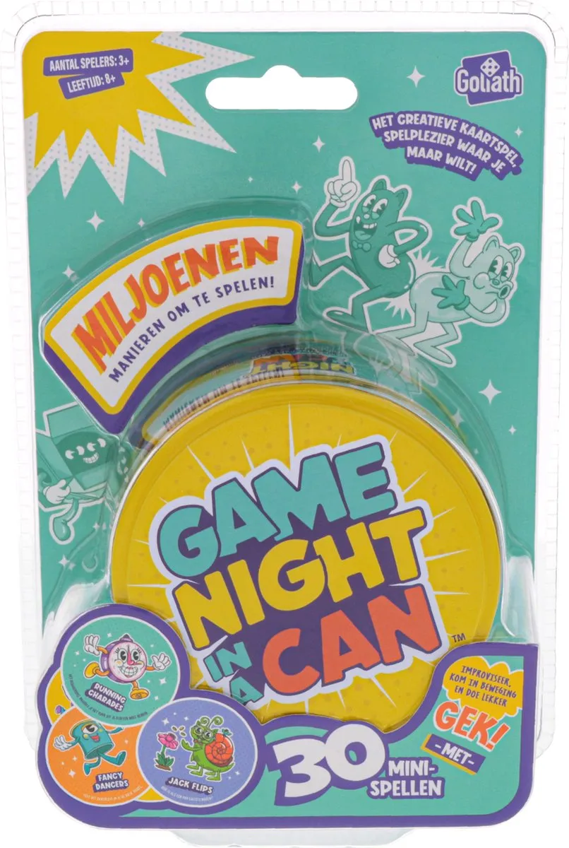 Goliath Game Night In A Can Kaartspel