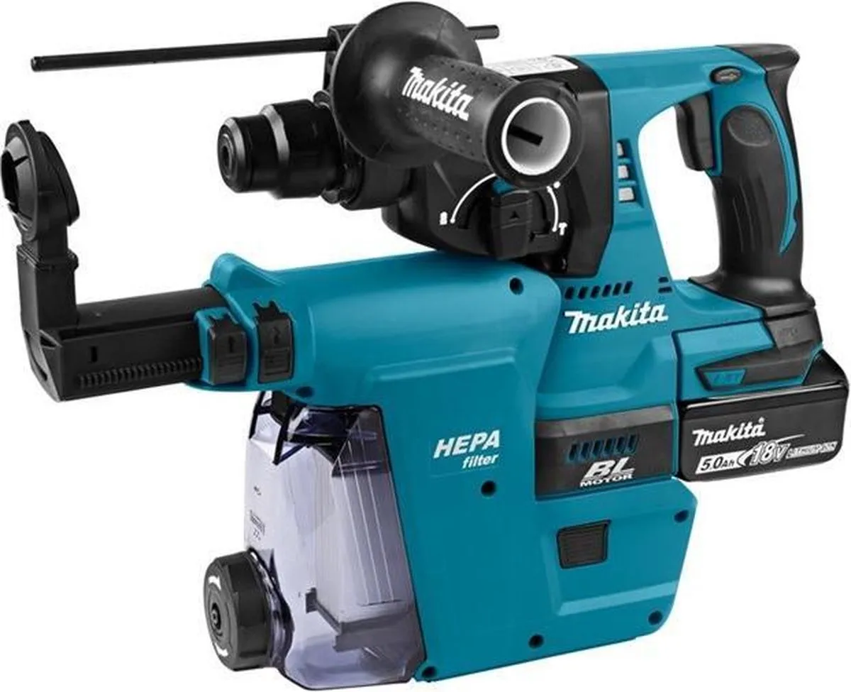 Makita DHR242ZJW CombiHamer SDS-Plus - 24mm Beton