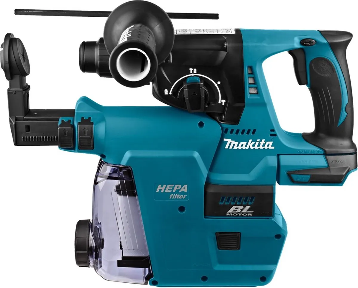 Makita DHR242ZJW CombiHamer SDS-Plus - 24mm Beton