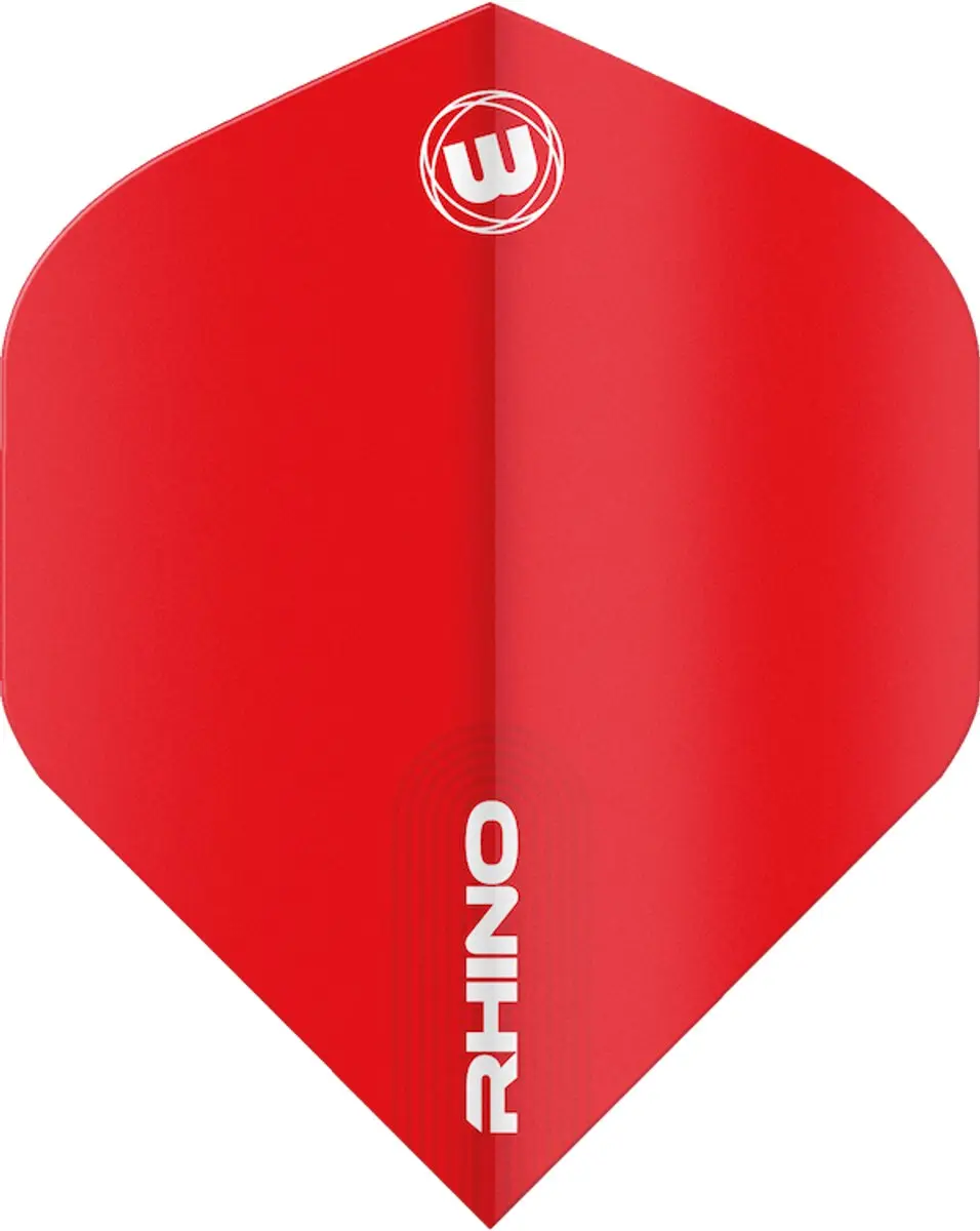 Winmau Rhino Red Flight Dartvleugels - 3 Stuks