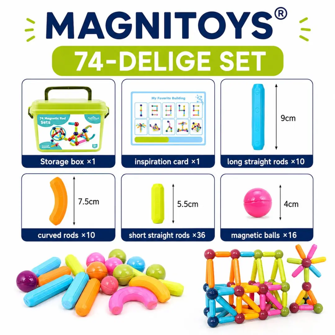 MagniToys Magnetisch Constructiespeelgoed 003