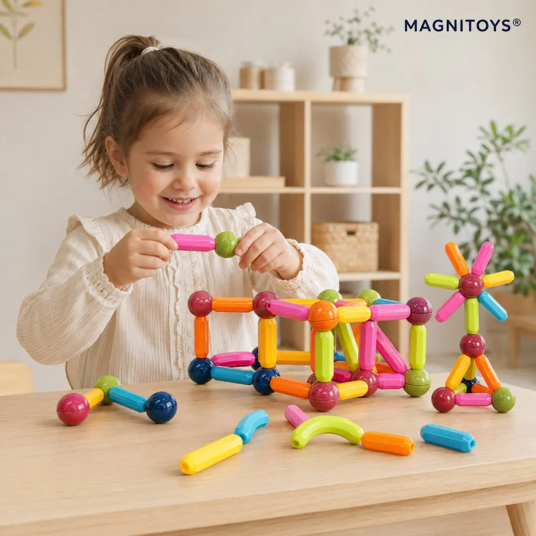 MagniToys Magnetisch Constructiespeelgoed 003 - 74 Stuks