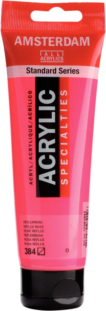 Amsterdam Standard Acrylverf 120ml - Reflexroze 384 - afbeelding 6 van 6