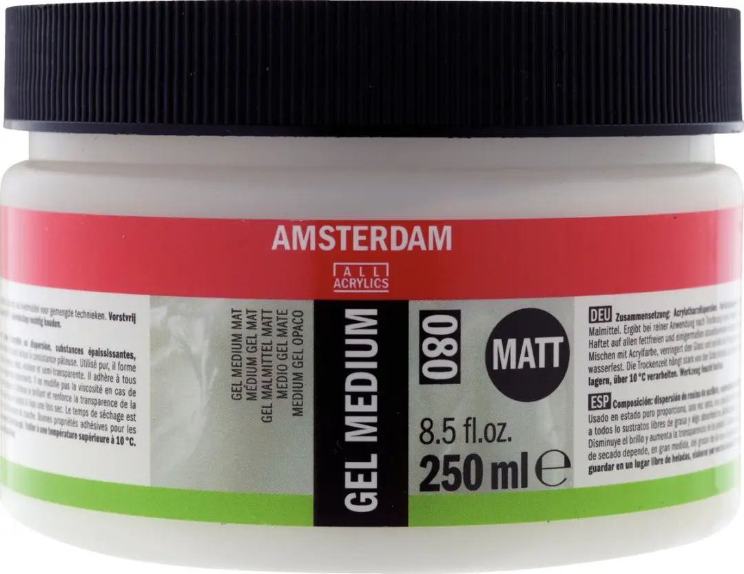 Amsterdam Gel Medium Mat 250ml