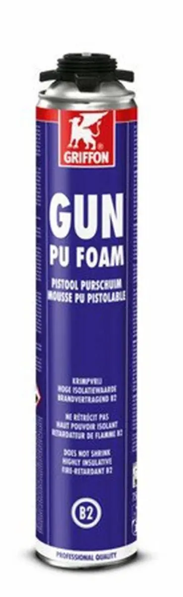 Griffon PU-Foam Pur Montageschuim Wit