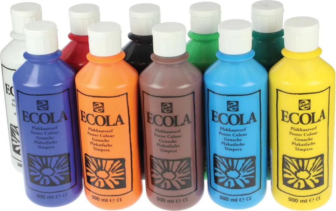 Talens Plakkaatverf Ecola 500ml - Wit